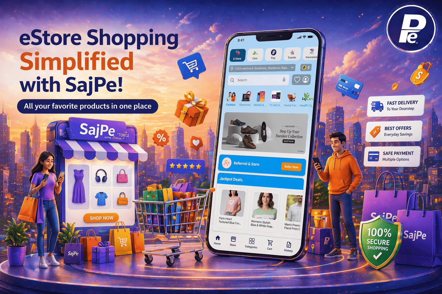 SajPe E-Store